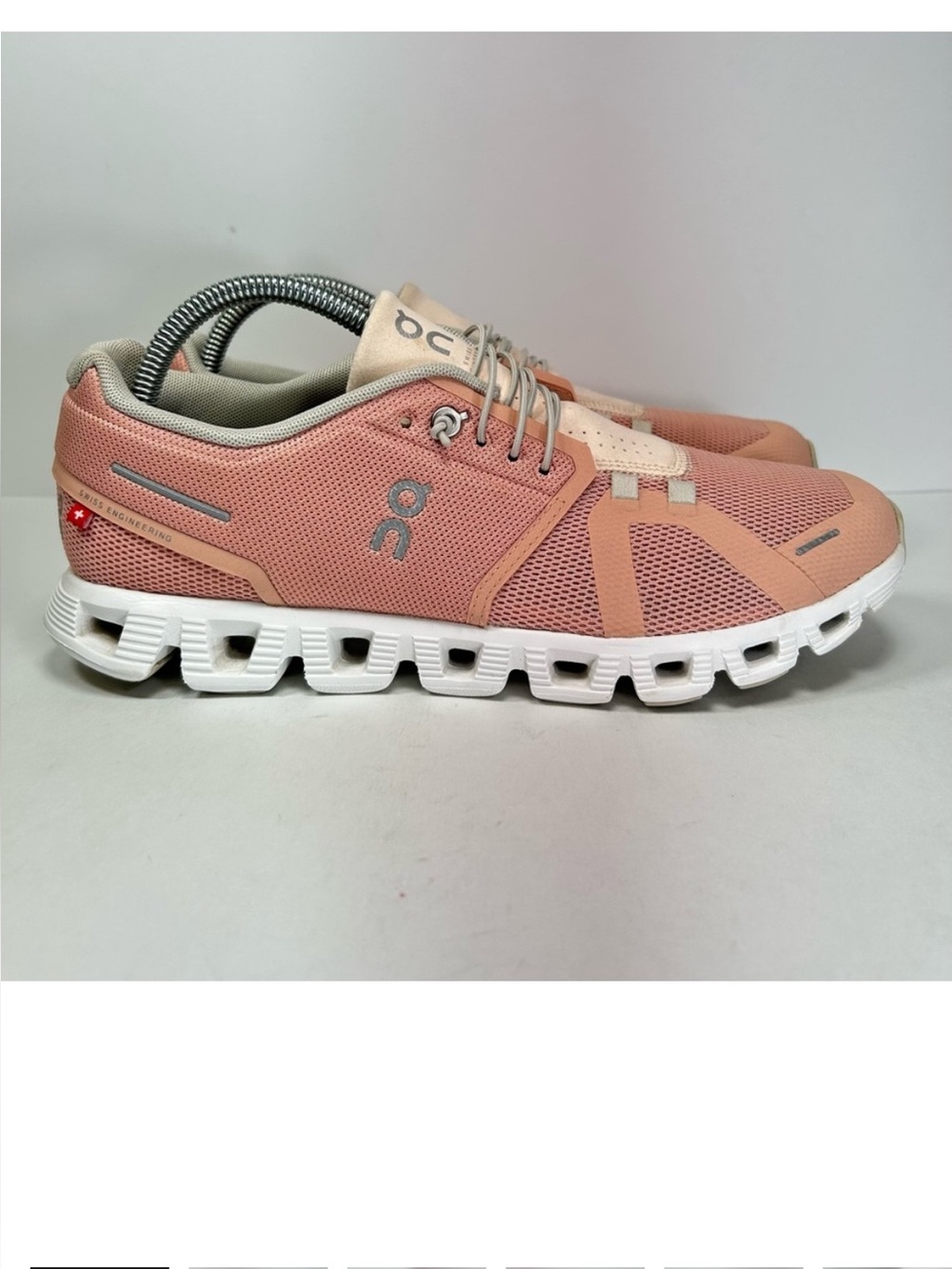 On Cloud 5 Shell Pink Women’s Size 10 Road Running Shoes Lace Up Comfort Rose